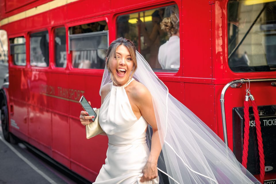 London wedding bride